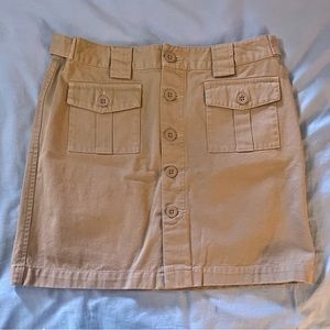 Gap Khaki Skirt Size 0